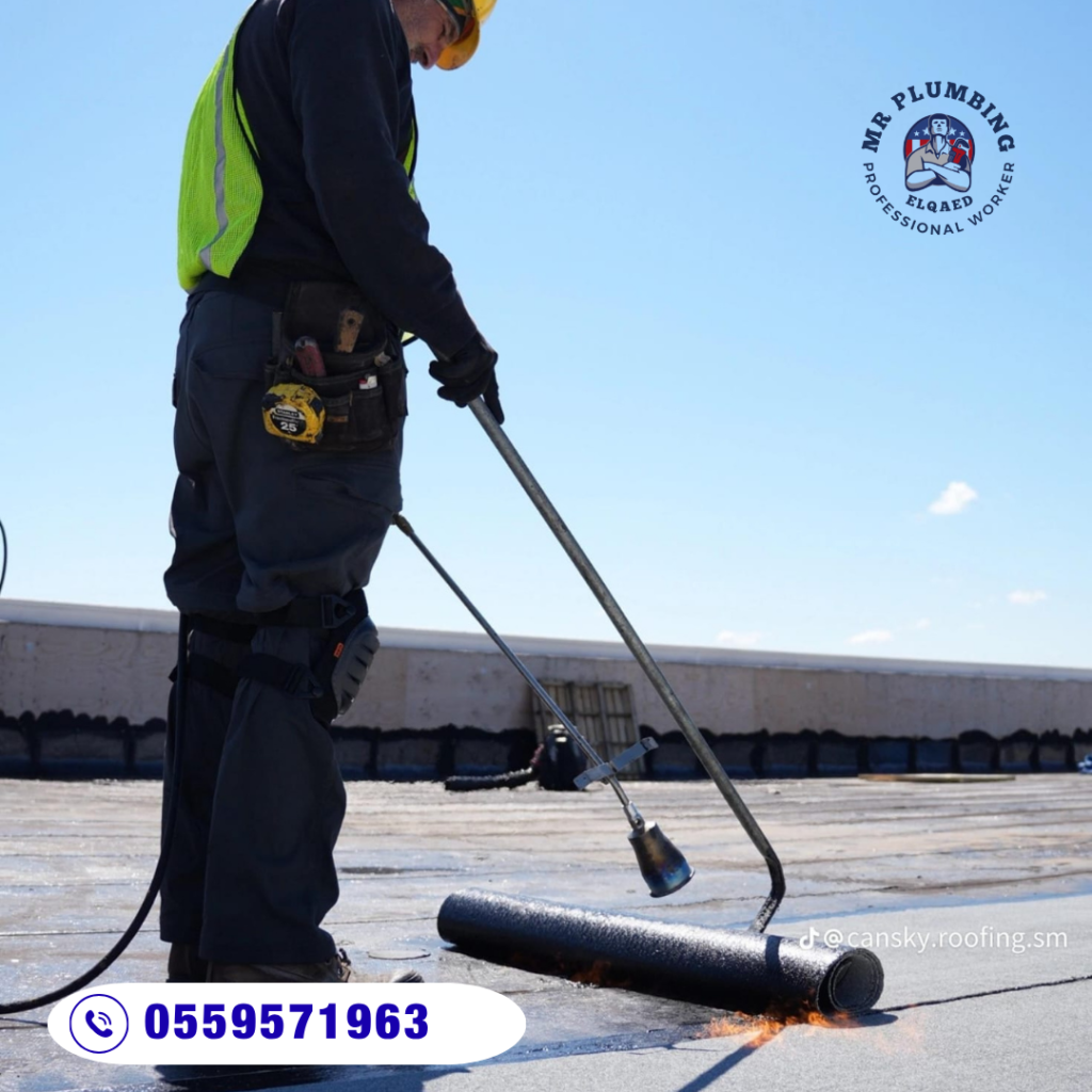 شركة عوازل أسطح مائي وحراري بالأحساء – الحل الأمثل لحماية المباني مع شركة القائد0559571963 كشف وإصلاح تسربات المياه 6 1024x1024